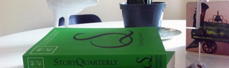 StoryQuarterly magazine on table