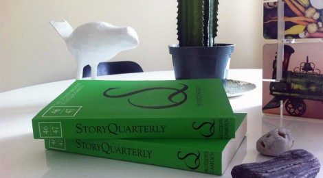 StoryQuarterly magazine on table